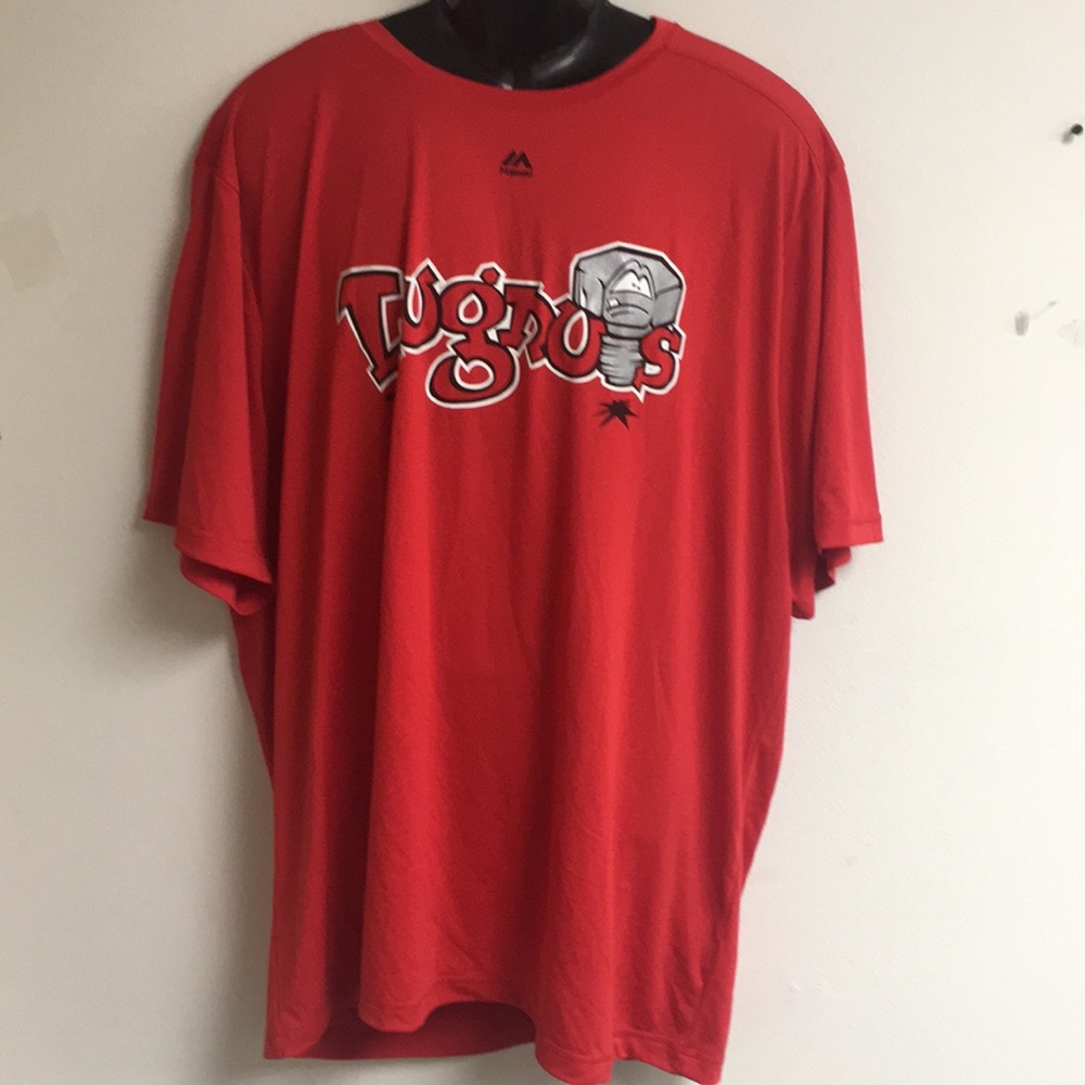 MiLB Lugnuts dri fit jersey men’s adult size 3XL